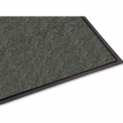 Genuine Joe Golden Series Walk-Off Mat, 4' x 6', Charcoal
