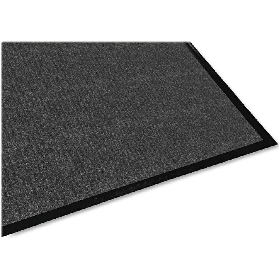 Genuine Joe Golden Series Walk-Off Mat, 4' x 6', Charcoal