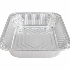 Genuine Joe Half-size Disposable Aluminum Pan - Cooking, Serving - Disposable - 0.5