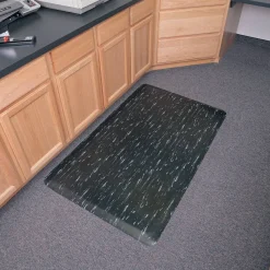 Genuine Joe Marble Top Anti-fatigue Mats - Office, Airport, Bank, Copier, Teller Station, Service Counter, Assembly Line, Industry - 71211