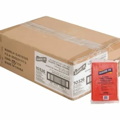 Genuine Joe Plastic Rectangular Table Covers, 108
