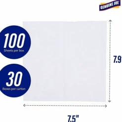 Genuine Joe 2-Ply Facial Tissue, 100 Sheets Per Box, Case Of 30 Boxes