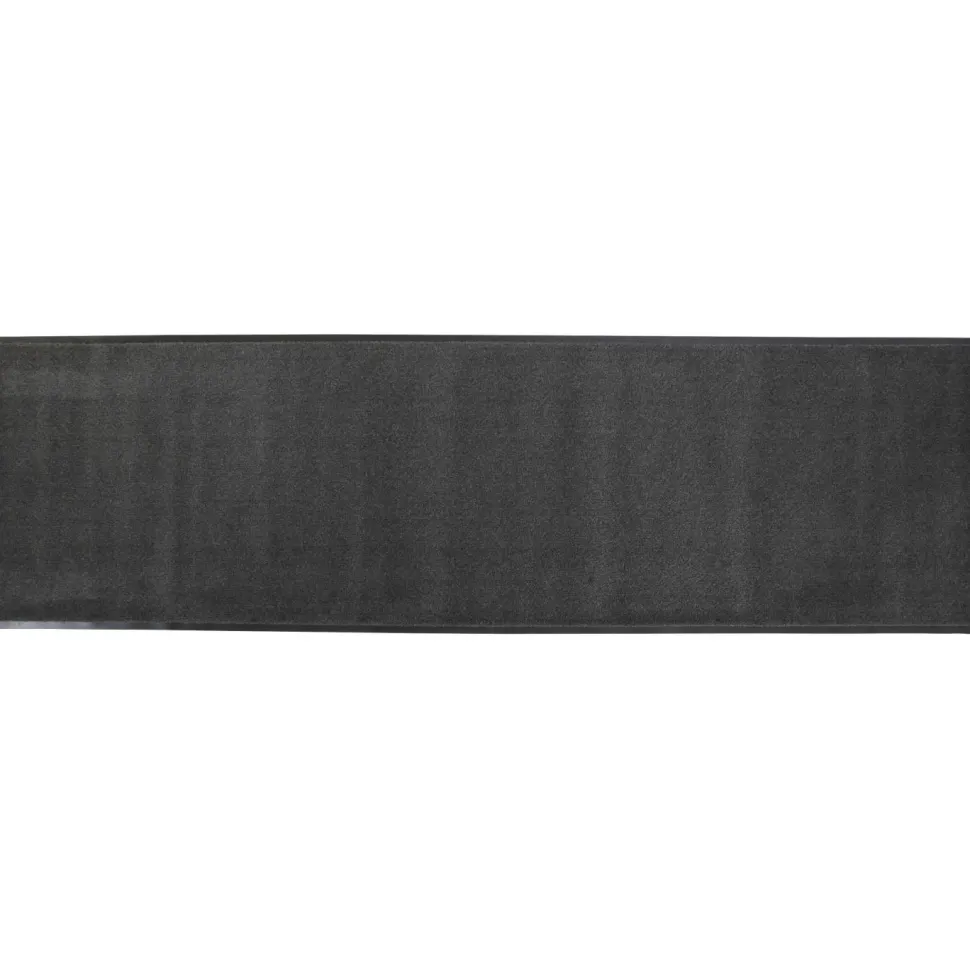 Genuine Joe Silver Series Indoor Entry Mat - Building, Carpet, Hard Floor - 10 ft Length x 36" Width - Plush - Charcoal - 1Each
