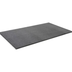 Genuine Joe Silver Series Indoor Entry Mat - Building, Carpet, Hard Floor - 10 ft Length x 36