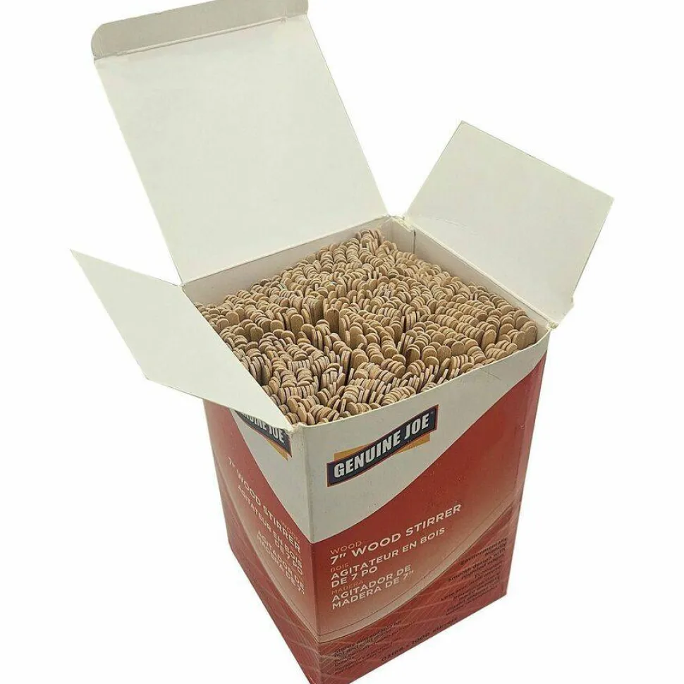 Genuine Joe Wooden Stirrers