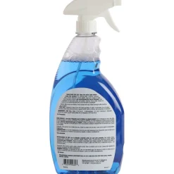 Genuine Joe Ammoniated Glass Cleaner - For Hard Surface - Ready-To-Use - 32 fl oz (1 quart) - 1 Each - Lint-free - Blue