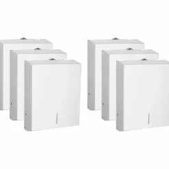 Genuine Joe C-Fold/Multi-fold Towel Dispenser Cabinet