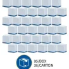 Genuine Joe Cube Box Facial Tissue - 2 Ply - Interfolded - White - 85/Box - 48 / Pallet