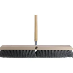 Genuine Joe Floor Sweep And Handle, 60"