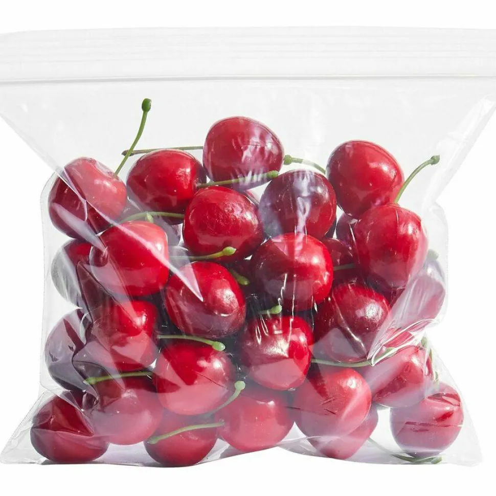 Genuine Joe Food Storage Bags, 6.50"x 5.88", 1.15 mil (29 Micron) Thickness, Zipper Closure, Clear, 500 Count - 11575