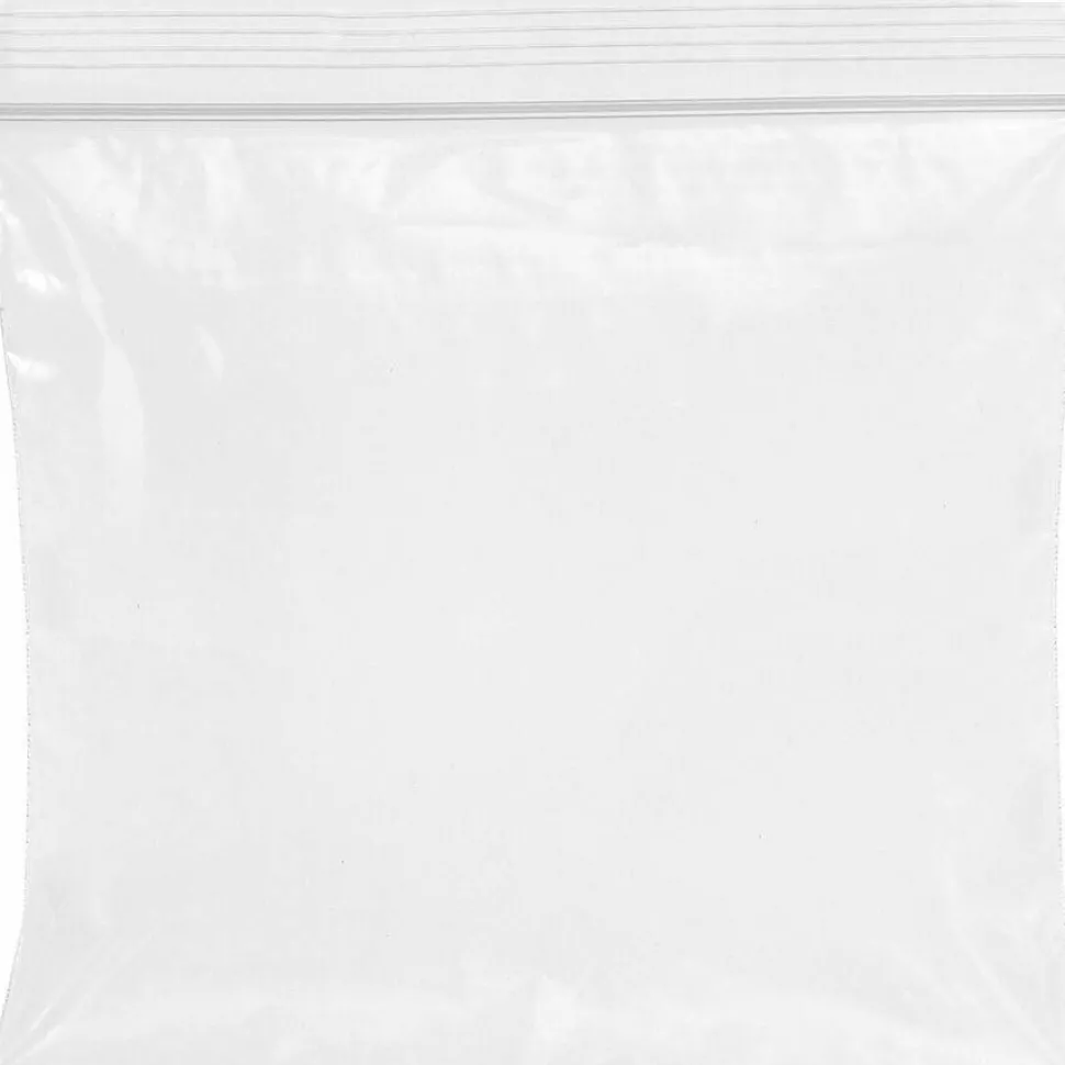 Genuine Joe Food Storage Bags, 6.50"x 5.88", 1.15 mil (29 Micron) Thickness, Zipper Closure, Clear, 500 Count - 11575