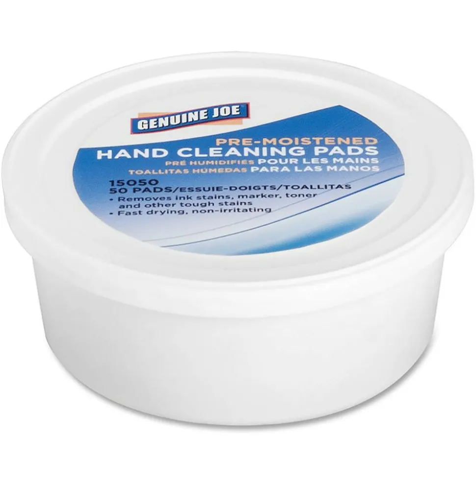 Genuine Joe Hand Cleaning Pads, Pack Of 50