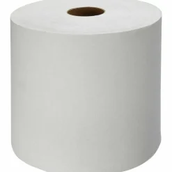 Genuine Joe Hardwound 1-Ply Paper Towels, 1000' Per Roll, Pack Of 6