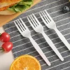 Genuine Joe Heavyweight Disposable Forks - 1 Piece(s) - Fork - 1 x Fork - Disposable - White - 1000/Carton