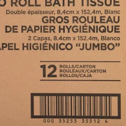 Genuine Joe Jumbo Jr Dispenser Bath Tissue Roll
