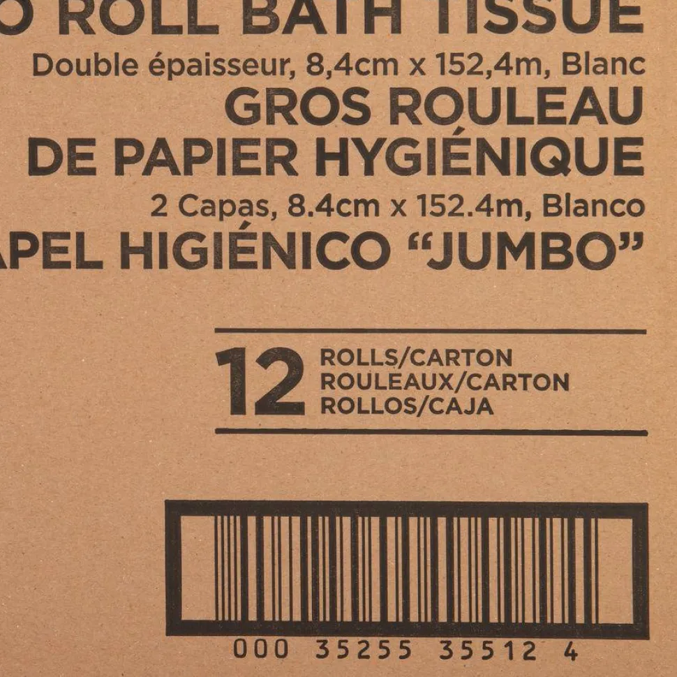 Genuine Joe Jumbo Jr Dispenser Bath Tissue Roll