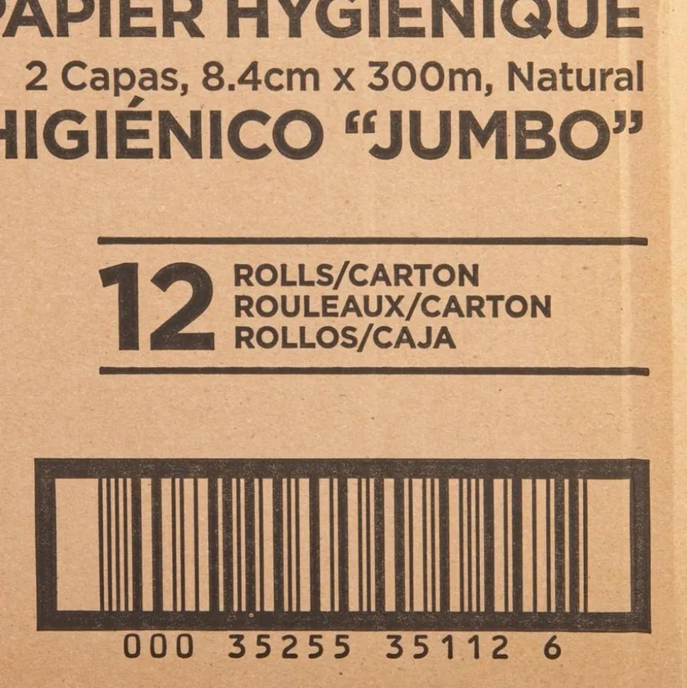 Genuine Joe Jumbo Jr Dispenser Bath Tissue Roll