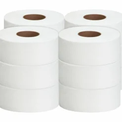 Genuine Joe Jumbo Roll Bath Tissues