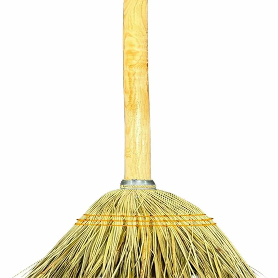 Genuine Joe Lobby Toy Broom - 34"Wood Handle - 12 / Carton