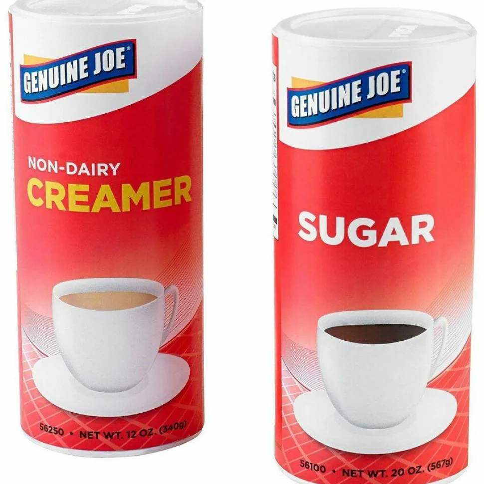 Genuine Joe Nondairy Creamer Canister - 0.75 lb (12 oz) Canister - 24/Carton