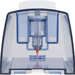 Genuine Joe 30 oz Soap Dispenser - Manual - 30 fl oz Capacity - See-through Tank, Water Resistant, Soft Push - 1Each