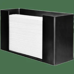 Genuine Joe Paper Towel Dispenser, Black