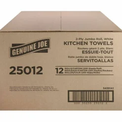 Genuine Joe Paper Towels, 2 Ply, 8
