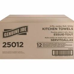 Genuine Joe Paper Towels, 2 Ply, 8
