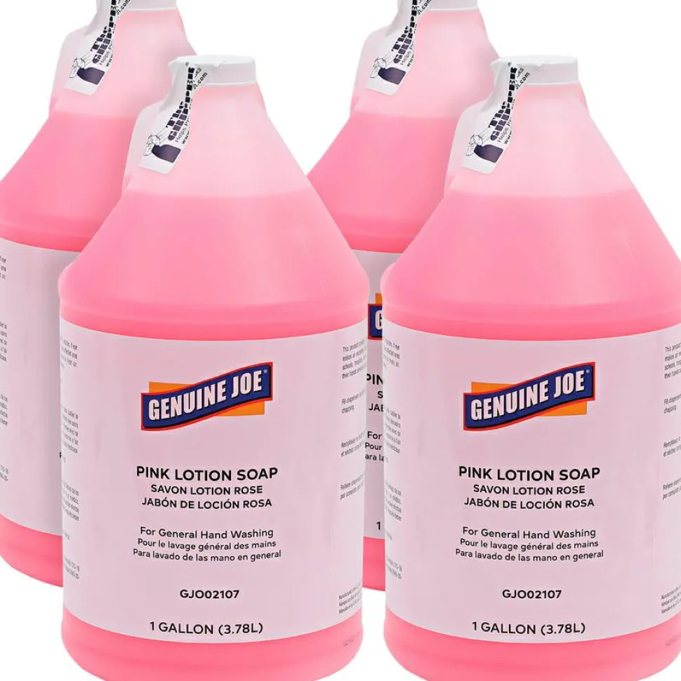 Genuine Joe Pink Lotion Soap