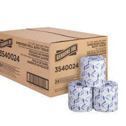 Genuine Joe 2-ply Bath Tissue Rolls
