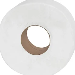Genuine Joe 2-Ply Embossed Jumbo Roll Toilet Paper, 1000 Sheets Per Roll, Pack Of 8 Rolls