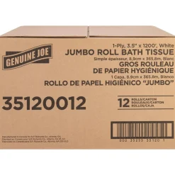 Genuine Joe 1-ply Jumbo Roll Bath Tissue