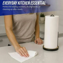 Genuine Joe 2-Ply Kitchen Paper Towels, 100% Recycled, 85 Sheets Per Roll, Pack Of 30 Rolls