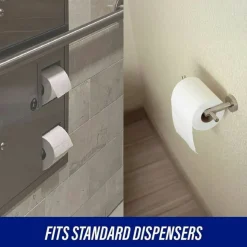 Genuine Joe 2-ply Standard Bath Tissue Rolls - 2 Ply - 3