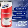 Genuine Joe Pure Sugar Canisters, 20 Oz., Pack Of 3