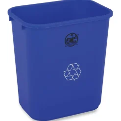 Genuine Joe Recycle Wastebasket, 15