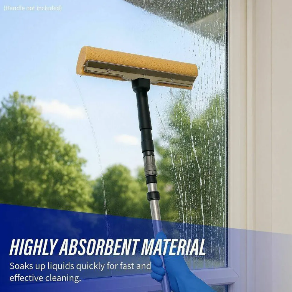 Genuine Joe Roller Sponge Mop Refill - Natural - 1Each
