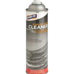 Genuine Joe Stainless Steel Cleaner - Aerosol - 15 fl oz (0.5 quart) - Can - 12 / Carton - Multi