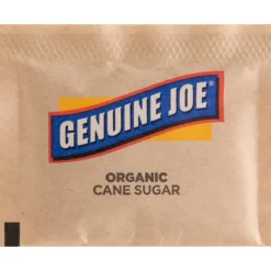 Genuine Joe Turbinado Natural Cane Sugar Packets