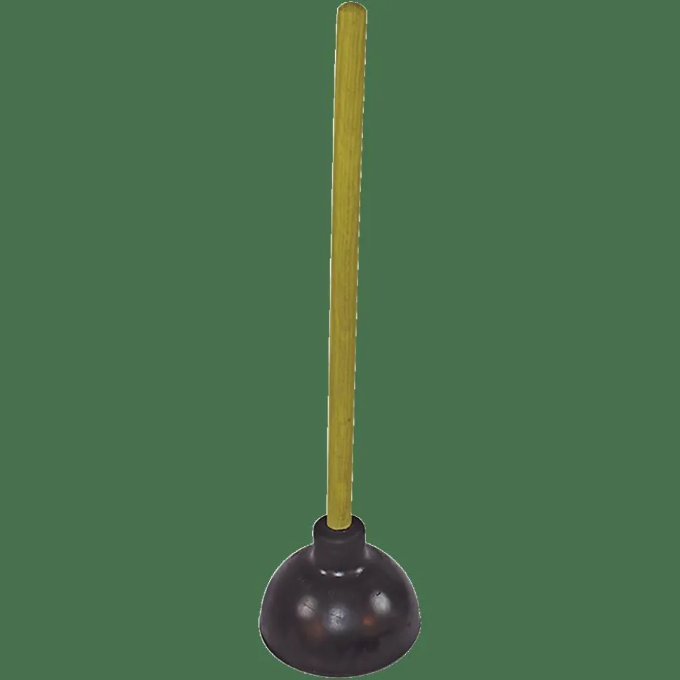 Genuine Joe Value Plus Plunger, 23" x 5 3/4", Yellow