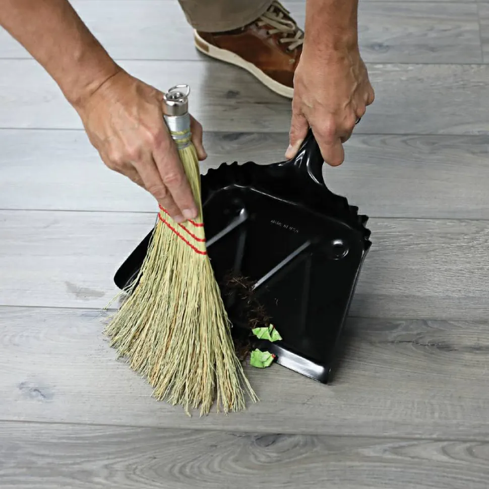 Genuine Joe Whisk Broom - Natural - 1 Each