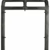 Genuine Joe Workhorse Janitor's Cart, 40"W x 20.50"D x 38"H, Charcoal, Yellow