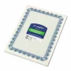 Geographics Archival Quality Parchment Paper Certificates, 11 x 8.5, Horizontal Orientation, Blue with Blue Royalty Border, 50/Pack