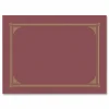 Geographics Document Covers, 9 3/4" x 12 1/2", Burgundy, Pack Of 6