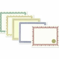 Geographics Foil Certificates, 8-1/2
