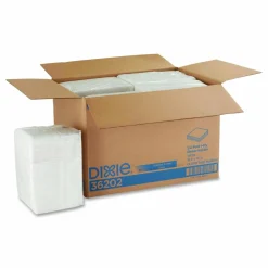 Georgia Pacific Professional Acclaim 1/4 Fold Paper Dinner Napkins, White, 1-Ply, 16 x 16, 500/Pack, 8 Packs/Carton