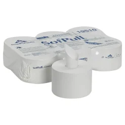 Georgia Pacific Professional High Capacity Center-Pull Tissue, Septic Safe, 2-Ply, White, 1,000 Sheets/Roll, 6 Rolls/Carton