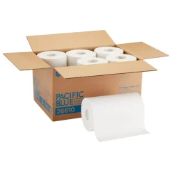 Georgia Pacific Professional SofPull Hardwound Paper Towel Roll, Nonperforated, 1-Ply, 9