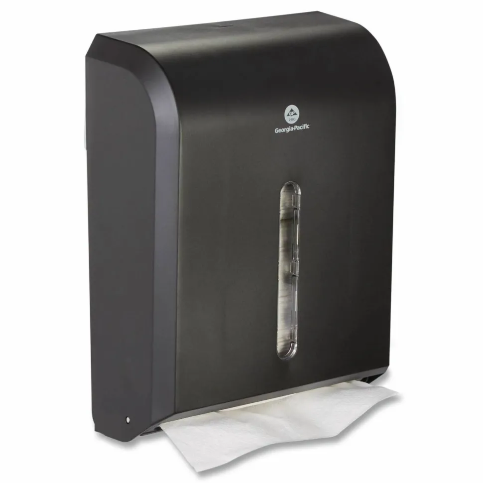 Georgia Pacific Professional Dispenser for Combi-fold C-Fold/Multifold/BigFold Towels, 12.3 x 6 x 15.5, Black