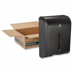 Georgia Pacific Professional Dispenser for Combi-fold C-Fold/Multifold/BigFold Towels, 12.3 x 6 x 15.5, Black